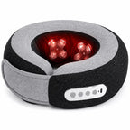 Heated Shiatsu Neck Massager Pillow with Memory Foam, 3 Speeds